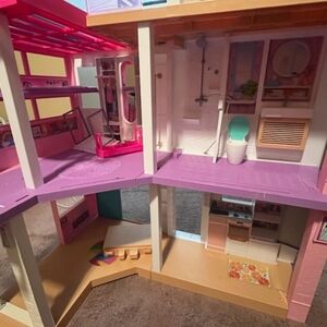Barbie Dream Dollhouse with Pink and Purple Accents